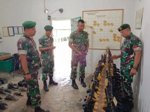 Yonbekang 2 Kostrad Terima Kunjungan Tim Verifikasi Dari Itdivif 2 Kostrad