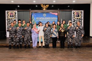 Lantamal I Gelar Donor Darah Dalam Rangka Memperingati Natal 2022