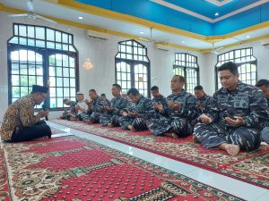 Peringati Hari Dharma Samudera, Pangkalan TNI AL Bintan Gelar Zikir dan Doa Bersama