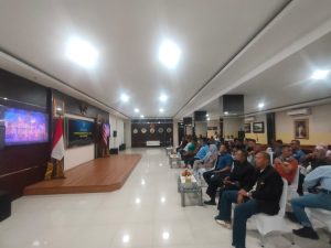 Pangkalan TNI AL Palembang Gelar Nonton Bareng Pagelaran Wayang Orang “Pandawa Boyong”