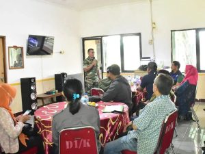 Hari Jadi Penerangan AD Ke-72, Pen Divif 1 Kostrad Gelar Syukuran Bersama Mitra Media