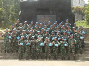 Peraih Predikat Best Male Peacekeeper, Wadan Yonzipur 9 Kostrad Mayor Czi Yulian Tri Saptono S.E.