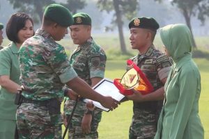 Upacara Tradisi Penyerahan Jabatan dan Pelepasan Prajurit Yonkav 8 Narasinga Wiratama