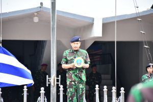 PIMPIN UPACARA 17AN, KADISKES LANTAMAL III BACAKAN AMANAT PANGLIMA TNI