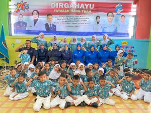 Peringati HUT Ke-76 Yayasan Hang Tuah, TK Hang Tuah Sabang Gelar Syukuran Potong Tumpeng dan Makan Ikan Bersama