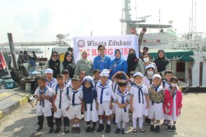 TNI AL, Kenalkan Dunia Bahari, Lanal Dumai Ajak Siswa-Siswi TK Hang Tuah Joy Sailing