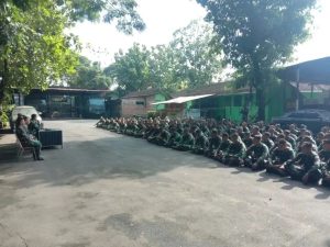 Jalin Ikatan Batin, Dandenpal Divif 2 Kostrad Berikan Santi Aji