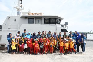 PAUD Al Ihsan Kota Tanjung Balai Kenali TNI Angkatan Laut Lebih Dekat