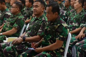 Danlanal Bintan Hadiri Exit Briefing Pangkoarmada I