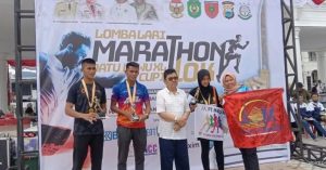 2.500 Runners, Ajang Fun Run Unhas/Marathon Datu Luwu XI Cup 1 10K Prajurit Kostrad Raih Prestasi