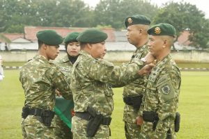 Letkol Cba Arif Sarino Rahmaddan Resmi Jabat Danyonbekang 1 Divif 1 Kostrad