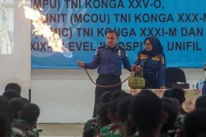 Latihan Penanggulangan Kebakaran, Satgas TNI Konga UNIFIL TA 2023