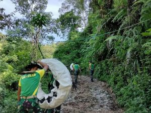 Program Air Bersih Untuk Rakyat, Prajurit Kostrad Baksos Di Lebak Gedong