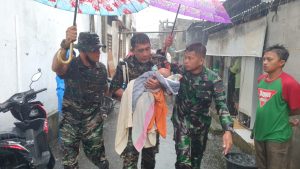 TNI AD Kerahkan Ratusan Prajurit Tangani Bencana Banjir dan Tanah Longsor di Manado
