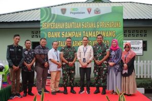 Manfaatkan Sampah Menjadi Berguna, Yonarmed 6 Kostrad Miliki Bank Sampah