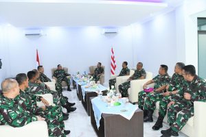Danlantamal I Terima Courtesy Call Dari Inspektorat Korps Marinir