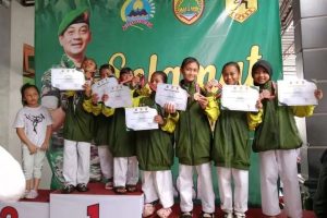 Rebut Medali Dandim Sukoharjo, Atlet Karate Bremoro Torehkan Prestasi Kejuaraan Karate Open Championship Dandim 0726
