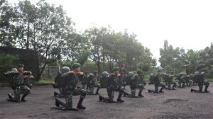Cek Kesiapan dan Keseragaman, Satuan Yonkes 2/ Divif 2 Kostrad Laksanakan Gelar Ransel Protap