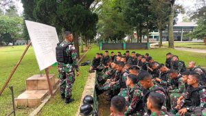 Pastikan Prajuritnya Menguasai Setiap Materi, Yonif MR 411 Kostrad Gelar Latihan Dalam Satuan