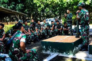 Wujudkan Prajurit Handal, Denpal Divif 2 Kostrad Adakan Kelas Lapangan