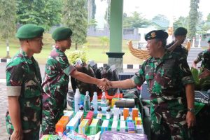 Laksanakan Puldata, Sahli Pangkostrad Kunjungi Markas Yonif Mekanis Raider 411 Kostrad
