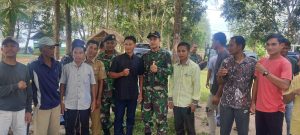 Komandan Lanal Simeulue Tinjau Lokasi Konservasi Penangkaran Penyu Di Pantai Along