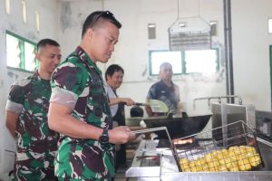 Dapur Prajurit, Danyonif PR 330 Kostrad Tinjau Kelayakan dan Kesiapan Dapur Prajurit
