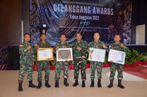 Lanal Dumai Peroleh Apresiasi Kinerja Pelaksanaan Anggaran (Gelanggang Award) Tahun 2022