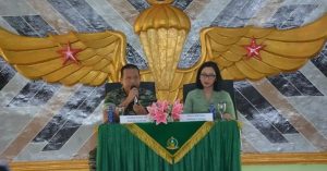 Pertemuan Gabungan Persit Kartika Chandra Kirana Ranting 3 Yonif Para Raider 432/WSJ Sebagai Media Komunikasi dan Berdiskusi