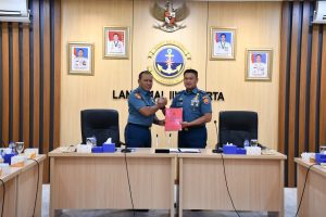 DANLANTAMAL III JAKARTA LAKSANAKAN MEMORANDUM SERTIJAB