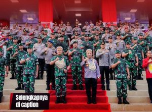 Panglima Kostrad Letjen TNI Maruli Simanjuntak, M.Sc. Hadiri Rapat Pimpinan TNI-Polri
