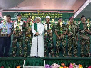 Pestival Shalawat TNI-POLRI Se-Jatim, Tim Shalawat Yon Bekang 2 Kostrad Tampil Memukau