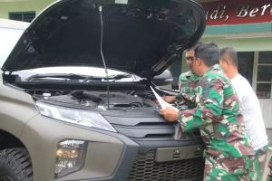 Cegah Laka Lalin Dan Siap Dukung Tugas, Denpal Divif 2 Kostrad Cek Kelaikan Randis