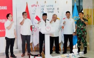 Pangkostrad Letjen TNI Maruli Simanjuntak, M.Sc.Hadiri Press Conference Announcement Of Chef De Mission Tim Indonesia For 2023