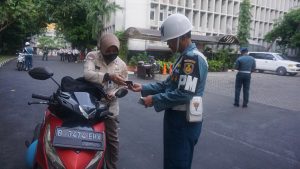 DALAM RANGKA PEKAN DISIPLIN, PROVOS DENMA LANTAMAL III GELAR OPSGAKTIB DI LINGKUNGAN KSATRIAN MAKO LANTAMAL III