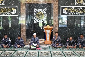 Jelang HUT Ke-77 Pomal, Lanal Sabang Gelar Doa Bersama