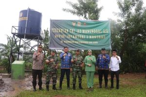 Pangdivif 3 Kostrad Mayjen TNI Novi Helmy Prasetya, S.I.P., M.I.P., Resmikan TNI AD Manunggal Air dan Gelar Bakti Sosial