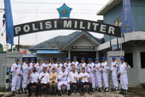 Denpomal Lanal Palembang Gelar Acara Syukuran Peringati HUT Ke-77 POMAL TNI AL Tahun 2023