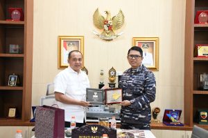 Danlanal TBA Courtesy Call Kepada Bupati dan Ketua DPRD Batu Bara