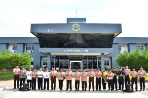 Pelantikan Danlantamal XII Pontianak Menjadi Majelis Pembimbing dan Pimpinan Saka Bahari Tingkat Daerah Kalimantan Barat