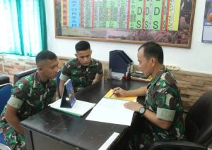 Audit Cegah Penyimpangan Anggaran,Tim Wasrik Inspektorat Divif 3 Kostrad Di Yonif R 755 Kostrad