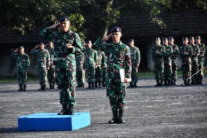 Komandan Lanal Sabang Bacakan Amanat Kasal Pada Peringatan HUT Ke-77 Polisi Militer TNI AL