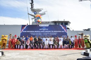 Bersinergi Dengan Bank Indonesia, Komandan Lantamal XII Pimpin Pelepasan Ekspedisi Rupiah Berdaulat (ERB) 2023