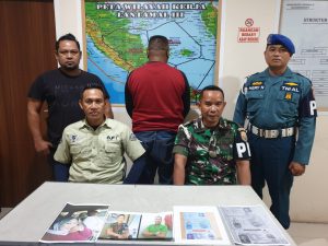 TNI AL POM LANTAMAL III BERHASIL RINGKUS TENTARA MARINIR GADUNGAN