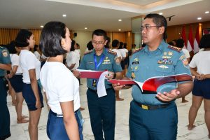 SEBANYAK 665 CALON BINTARA DAN TAMTAMA PK TNI AL GELOMBANG I IKUTI PANTUKHIR DAERAH PANDA JAKARTA