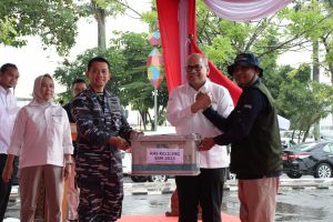 Komandan Pangkalan TNI AL Palembang Hadiri Pembukaan Acara Susur Sungai Musi