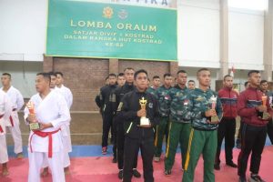Raih Juara 1 Volly Cakra Jawara,Yonif R 323 Kostrad
