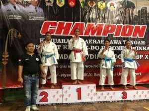 Atlet Karate Yonif Mekanis Raider 413 Kostrad Sumbang Medali Untuk Kontingen INKAI Sukoharjo