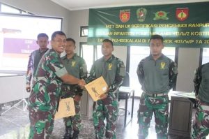 Mampu, Handal dan Terampil Kemudikan Ranpur, 100 Personel Lulus Terima Sertifikat