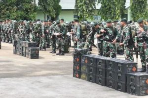 Siap Gerak Dukung Tugas, Brigif PR 17 Kostrad Latihan Kesiapsiagaan